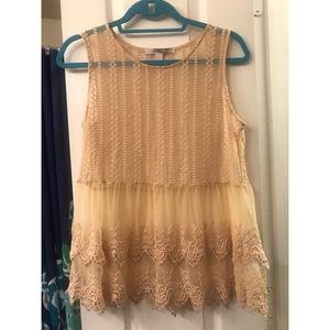 Forever 21 Lace Tank